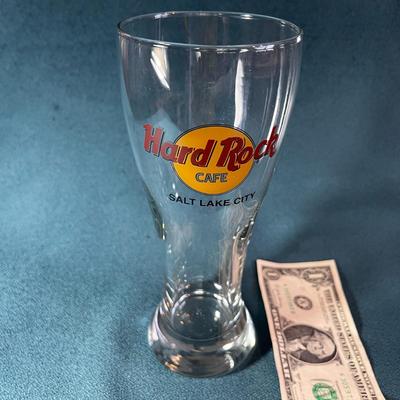HARDROCK SLC PILSNER BEER GLASS
