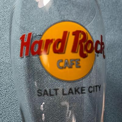 HARDROCK SLC PILSNER BEER GLASS