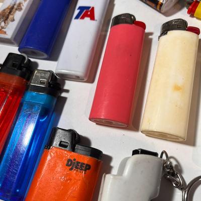 ASSORTED LIGHTERS X 18