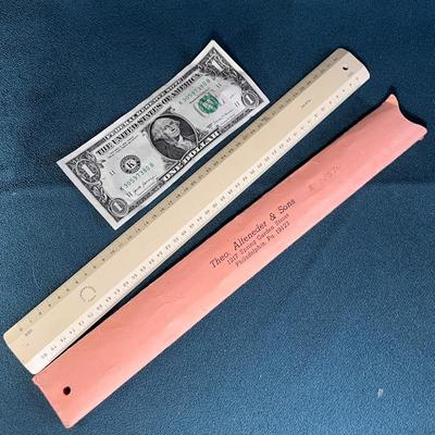 VINTAGE THEO. ALTENEDER RULER