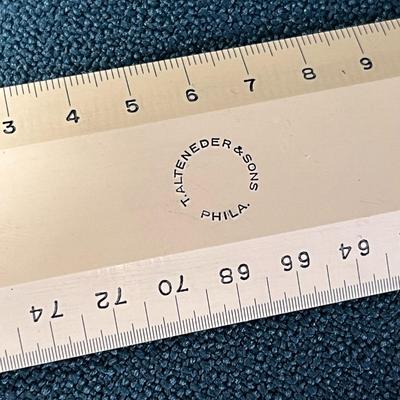 VINTAGE THEO. ALTENEDER RULER