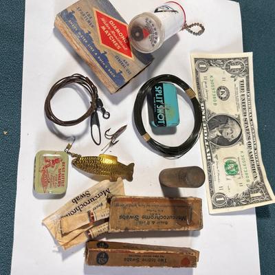 VINTAGE TACKLE BOX FINDS