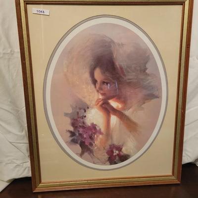 Vintage framed wall art | EstateSales.org