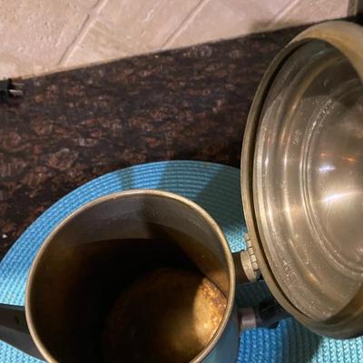 International Pewter & Pine collectible metalware vintage coffee pot