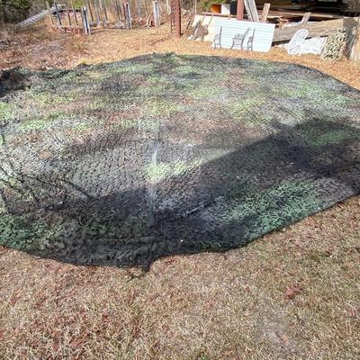 Military Camo Hexagon Screen