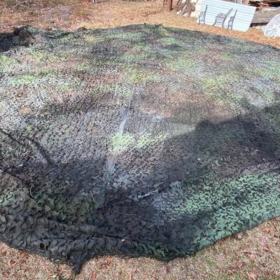 Military Camo Hexagon Screen