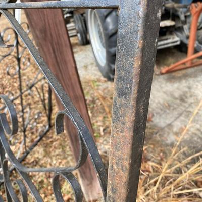 Pr of Decorative Iron Doors