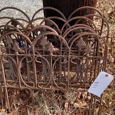 Vintage Iron Landscape Edging