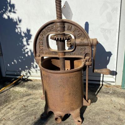 Enterprise Mfg. Co. Press