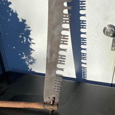 Antique Cross Cut Saw