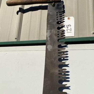 Antique Cross Cut Saw