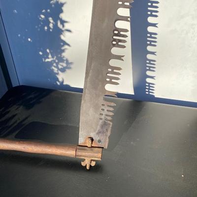 Antique Cross Cut Saw
