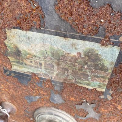 Antique Rolling Safe