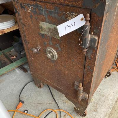 Antique Rolling Safe