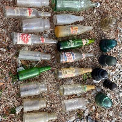 Vintage Bottle/Insulator Lot