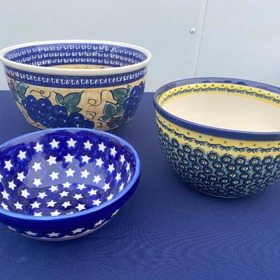 Polish Pottery Lot