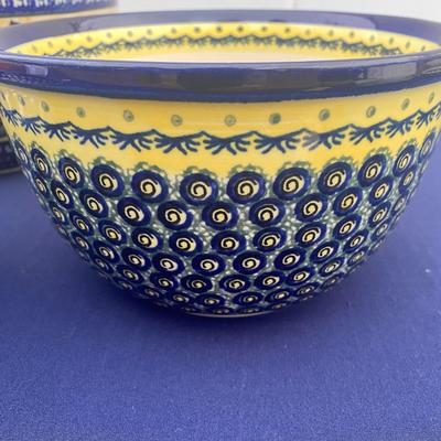 Polish Pottery Lot
