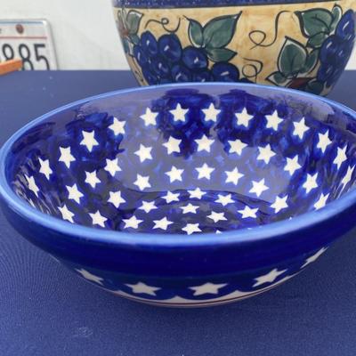 Polish Pottery Lot