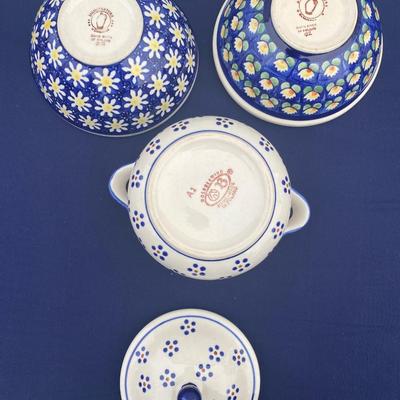 Polish Pottery Lot