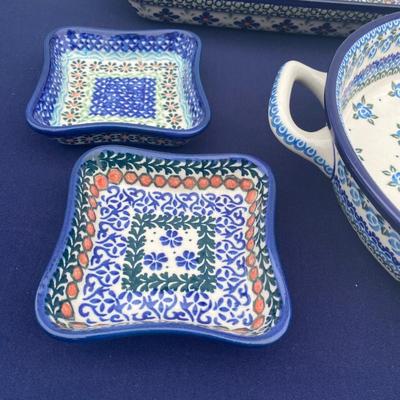 Polish Pottery Lot