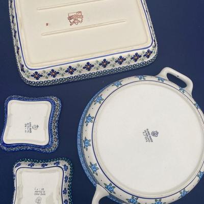 Polish Pottery Lot