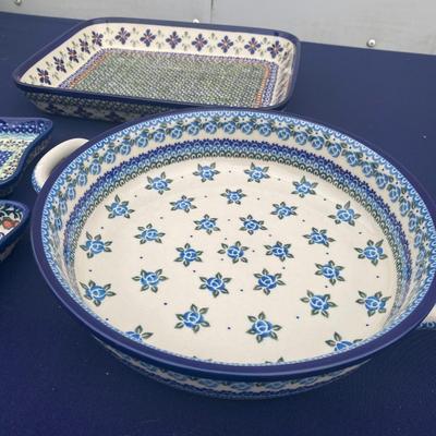 Polish Pottery Lot