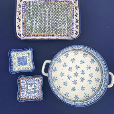 Polish Pottery Lot