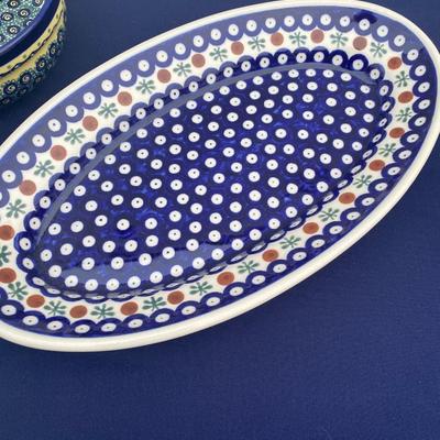 Polish Pottery Lot