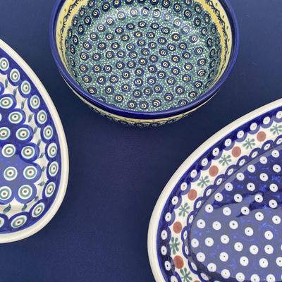 Polish Pottery Lot