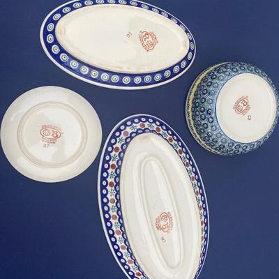 Polish Pottery Lot