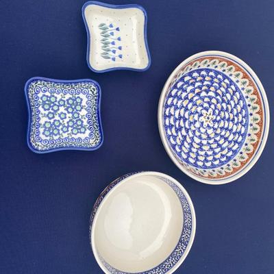 Polish Pottery Lot