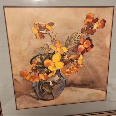 Lot #24  Original Watercolor by Listed Artist Paul Immel