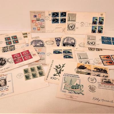 Lot #37  Lot of Vintage First Day Stamp Covers - about 75 in all