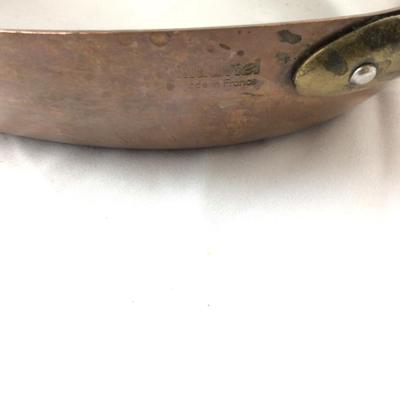 1409 MAUVIEL French Copper Oval Pan Cookware