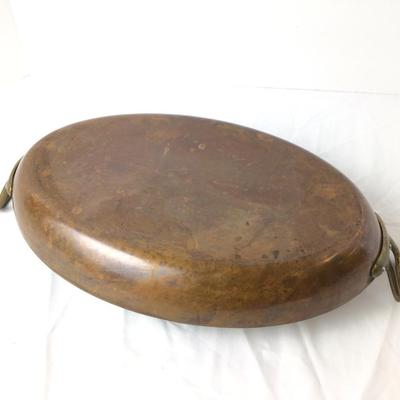1409 MAUVIEL French Copper Oval Pan Cookware