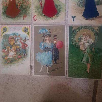 Antique Post card lot  13 items