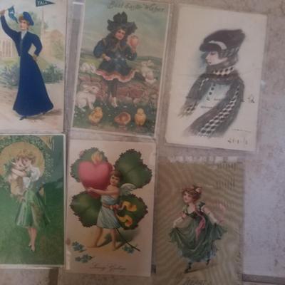 Antique Post card lot  13 items