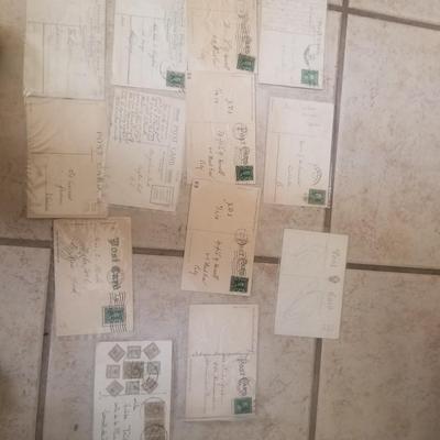 Antique Post card lot  13 items