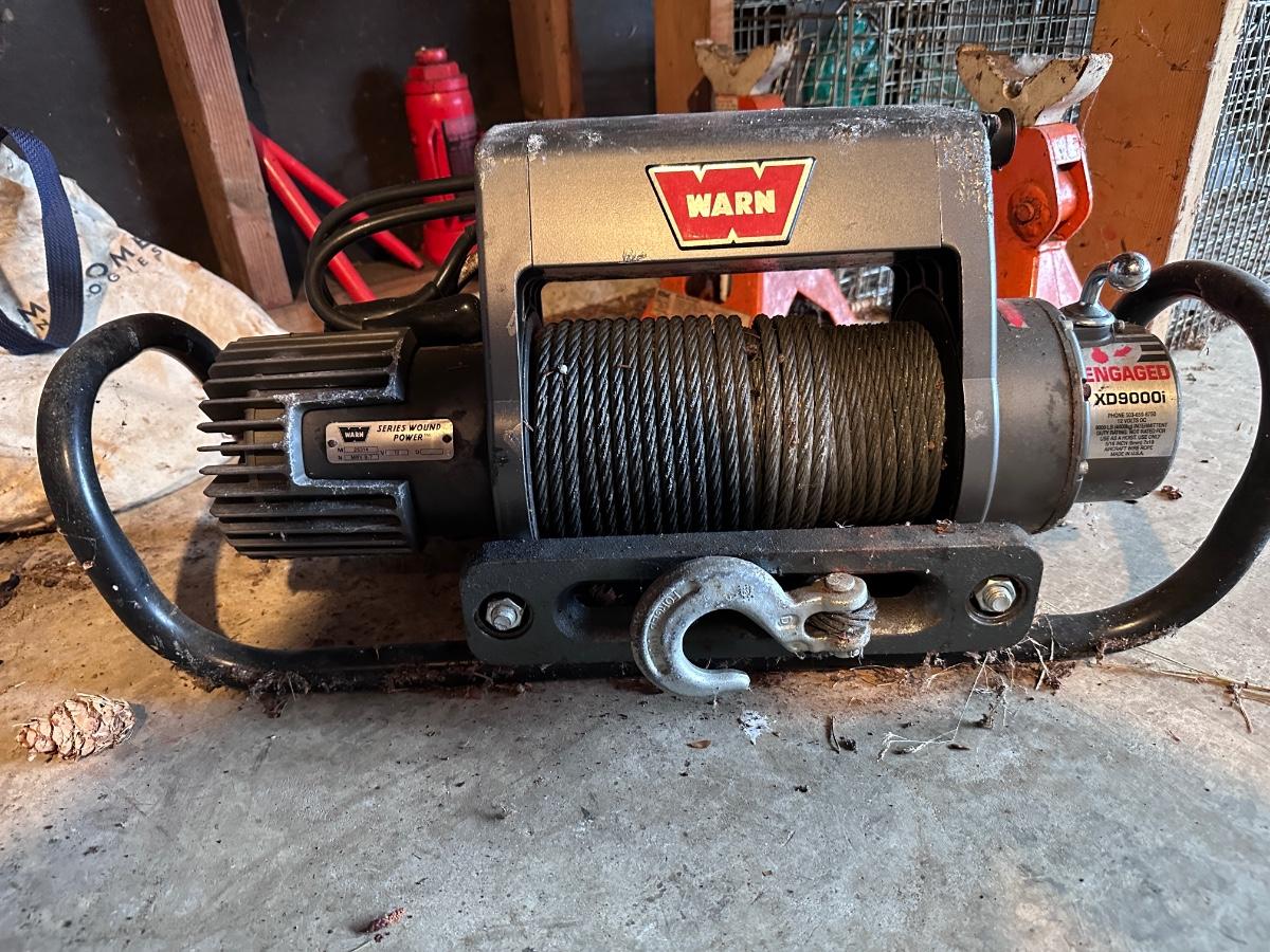 Warn XD9000i Power Winder EstateSales warn-xd9000i-power-winder-estatesales
