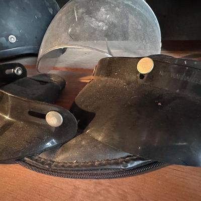 Lot of 3 Motorcycle Helmets