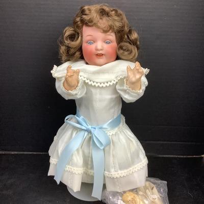 1402 Antique Bisque Doll with Composite Body