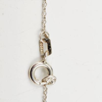 . 925 SILVER FILIGREE WIRED PENDANT NECKLACE