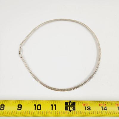 . 925 SILVER HEAVY NECKLACE