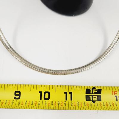 . 925 SILVER HEAVY NECKLACE