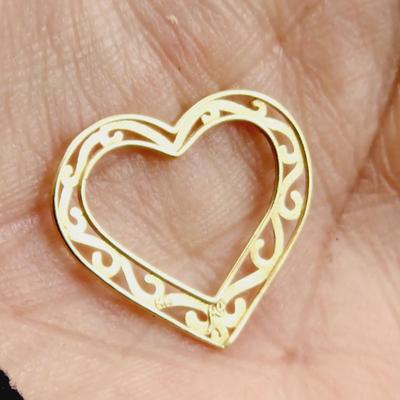 14K HEART PENDANT