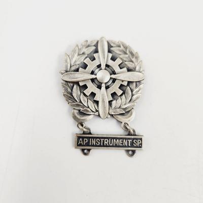 STERLING US AIR FORCE PIN