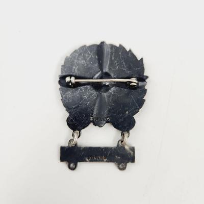 STERLING US AIR FORCE PIN