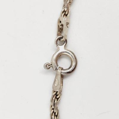 . 925 SILVER BRAIDED BRACELET
