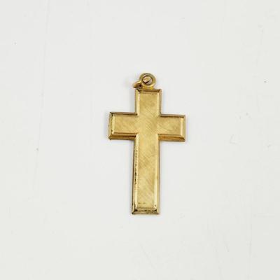 1/20 12K GOLD FILLED CROSS PENDANT