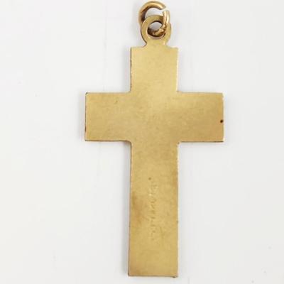 1/20 12K GOLD FILLED CROSS PENDANT